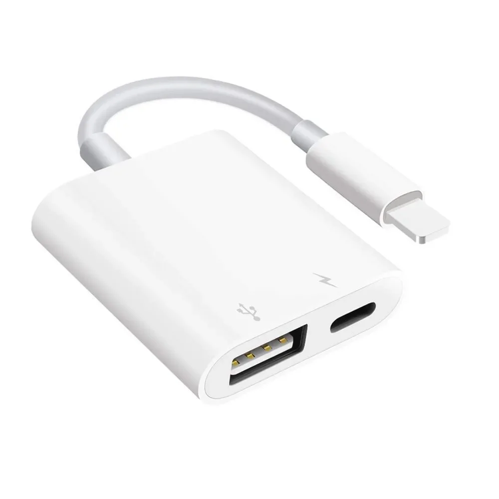NIB USB Camera Adapter with Charging Port
